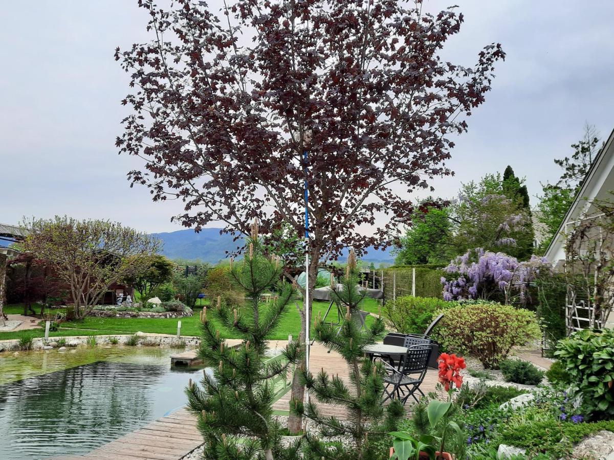 Garden Paradise Bled Apartments - Garden, Pond And Castle View ภายนอก รูปภาพ